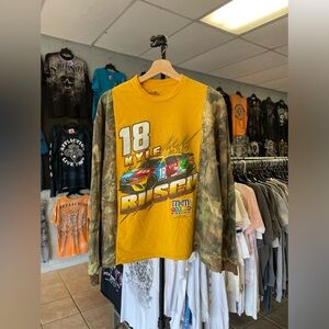 Reworked NASCAR Long Sleeve Shirt Size XL